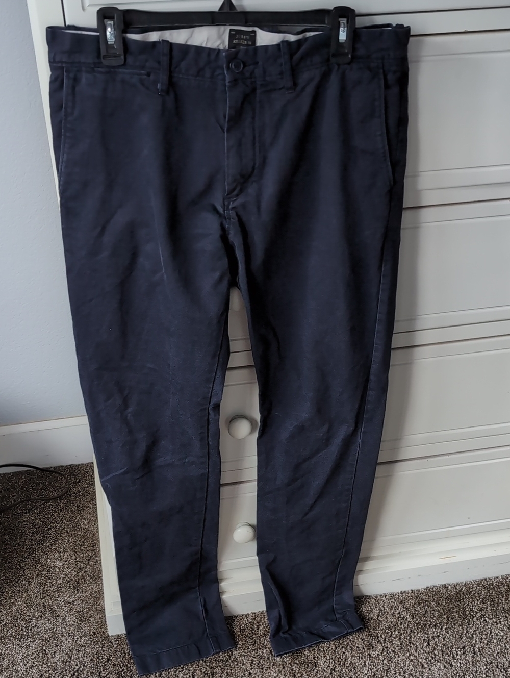 J. Crew Men's Navy Slim Chinos